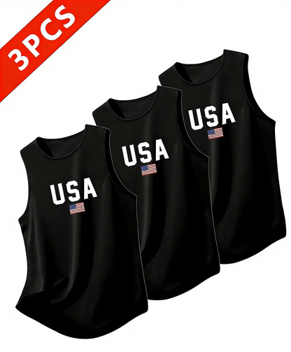 Men's Graphic Print Tank Top - Sleeveless Style 5669