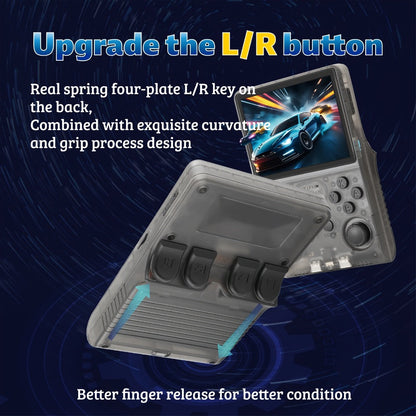 R40S PRO Handheld Retro Game Console 256GB – 3.5 Inch IPS Screen Portable Emulator with Linux System, Pocket Video Game Player for Travel, Christmas & Birthday Gift for Gamers