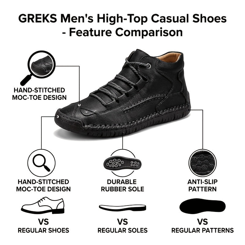 Men's Boots - Breathable Comfort & Lightweight Design