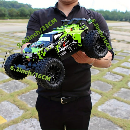 RC Off-Road Truck for Kids 2.4GHz Dual Drive Twin Motor – All-Terrain Anti-Slip Tires Remote Control Car, Sturdy Durable Boys Gift Ages 3 4 5 6 7 Birthday Easter Christmas