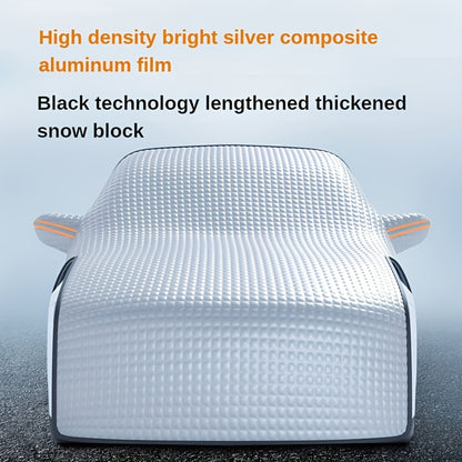 Windshield Snow Cover & Sun Shade Universal Fit – Thickened All-Season Front Window Frost Ice Guard & UV Sunshade Protector for Cars SUVs Trucks