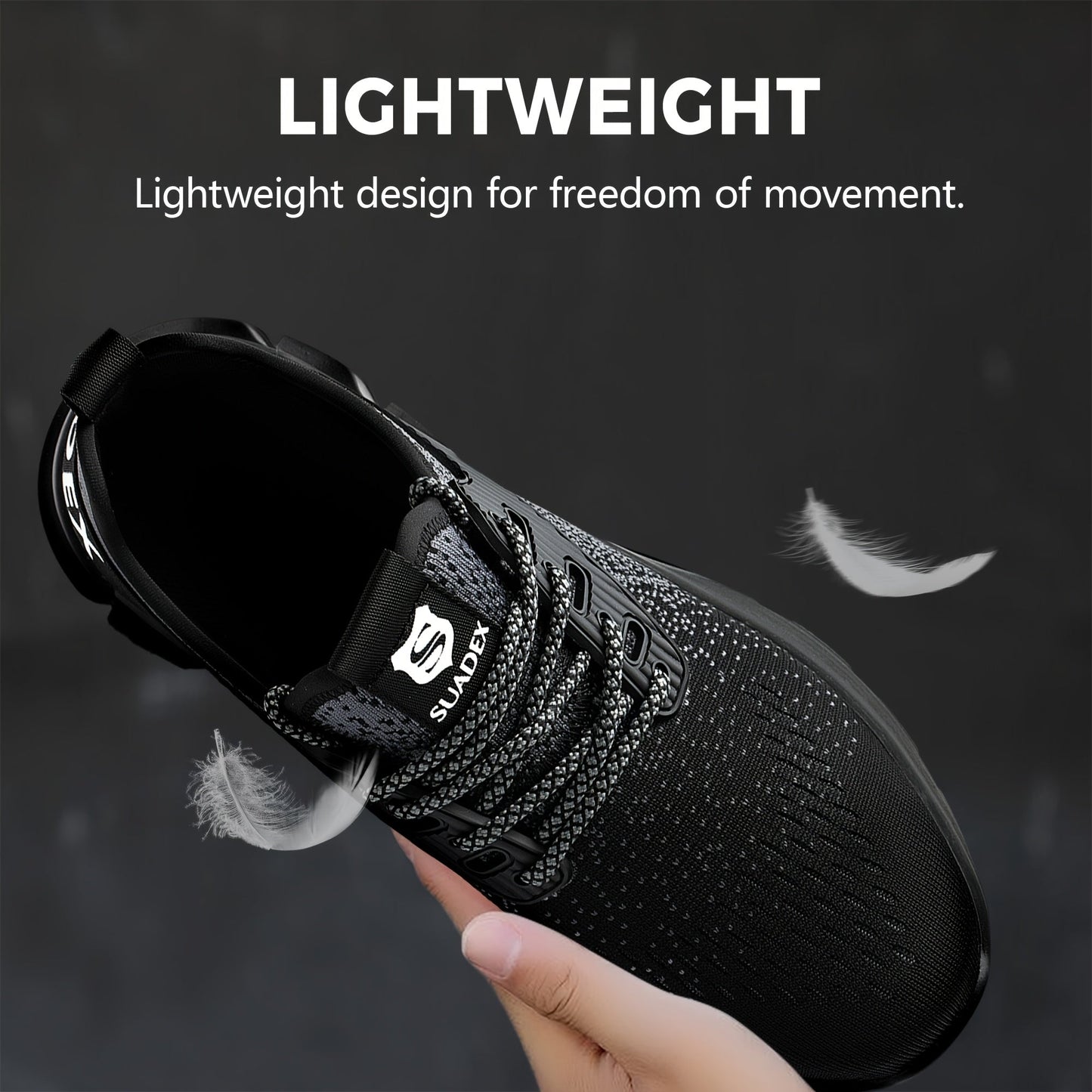 Unisex Work & Safety Shoes - Steel Toe Protection & Non-Slip Sole