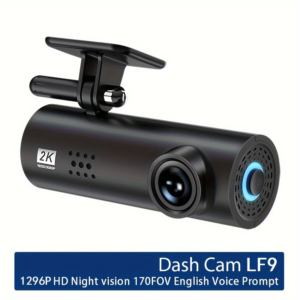 Dash Cam 1296P WiFi Car Camera, Dash Camera for Cars, Front Camera 1296P, Dashcam for Cars, WDR, Loop Recording, G-Sensor, 24 Hours Parking Monitor, Support 128GB Max