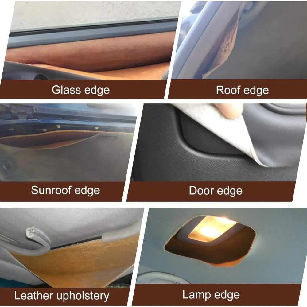 Car Interior Adhesive & Roof Repair Glue – Fabric, Leather & Plastic Headliner Repair Gel for Auto Interiors