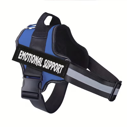 Emotional Support Dog Harness No-Pull Reflective Vest with Handle – Adjustable No-Choke ESA Pet Harness for Easy Walking & Training, XS to XXL, 11 Colors