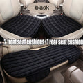 1/2/3pcs Plush Plaid Thickened Heat-Insulating Car Seat Cushions, Car Seat Front And Rear Seat Protection Pads, Non-Slip Protection Pads, Universal Car Interior, Suitable for Various Models of Breathable Car Seat Cushions