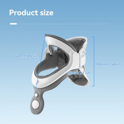 Cervical Neck Traction Device Inflatable Neck Brace with Airbag Support Ergonomic Spine Alignment Stretcher Collar Brace for Office Workers Adults KF-JB05