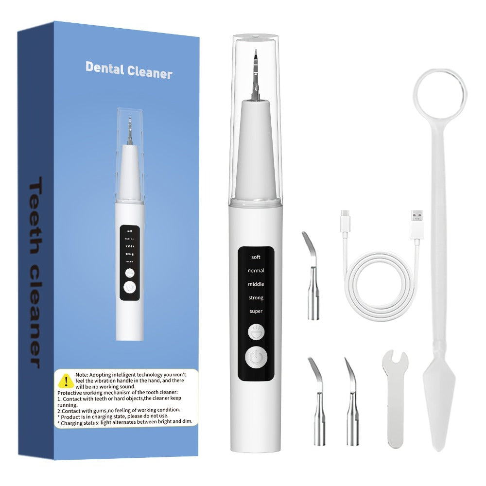 Interdental Cleaner Rechargeable USB Oral Irrigator – 5-Speed Settings, LED Light, Portable Water Flosser for Plaque Removal, Braces, Bridges & Hard-to-Reach Areas