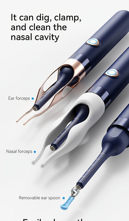 Upgraded 1080P Ear Wax Removal Tool with Camera & Storage Case – LED Light, iOS & Android Compatible, Complete Ear Cleaning Kit, Holiday & Birthday Gift for Whole Family