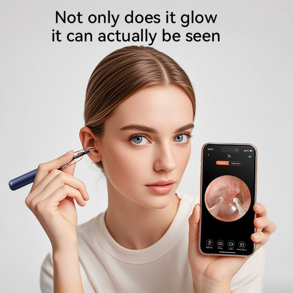 Upgraded 1080P Ear Wax Removal Tool with Camera & Storage Case – LED Light, iOS & Android Compatible, Complete Ear Cleaning Kit, Holiday & Birthday Gift for Whole Family
