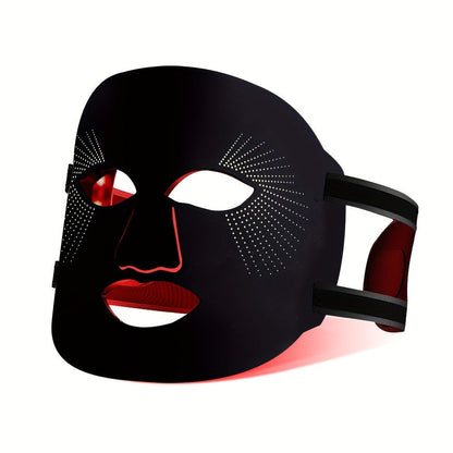 Red Light Therapy Face Mask 7 Color LED – FDA Cleared Silicone Mask for Anti-Aging, Wrinkles, Acne & Skin Whitening, Eye Protection, USB Rechargeable