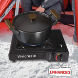 Black Color Portable Stove HT-G-3301