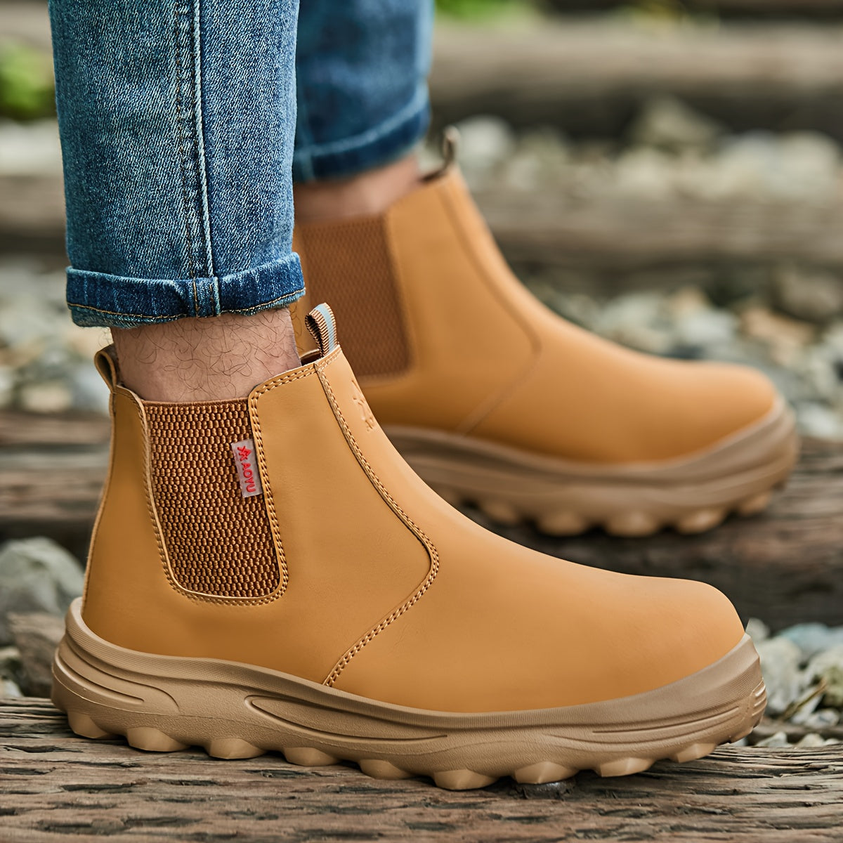 Men's Work & Safety Boots - Steel Toe Protection & Puncture Resistant 767461