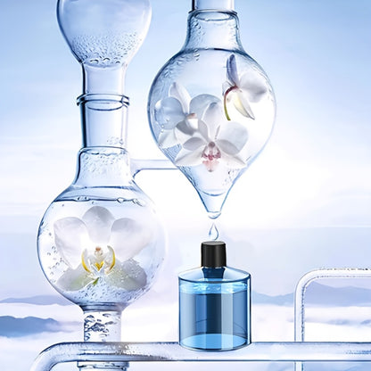 Car Fragrance Diffuser Refill Liquid – 5 Bottles 1.69oz Each, 5 Scents (Hilton, Gardenia, Osmanthus, Ocean, Cologne), Car Air Freshener Refill for Smart Rechargeable Diffuser