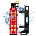 FIOZABI Portable Fire Extinguisher Spray 4 In-1 with Bracket for The House/Car/Kitchen/Garage/Home, 0.5-A:21-B:C:5K Water-Based Fire Extinguishers