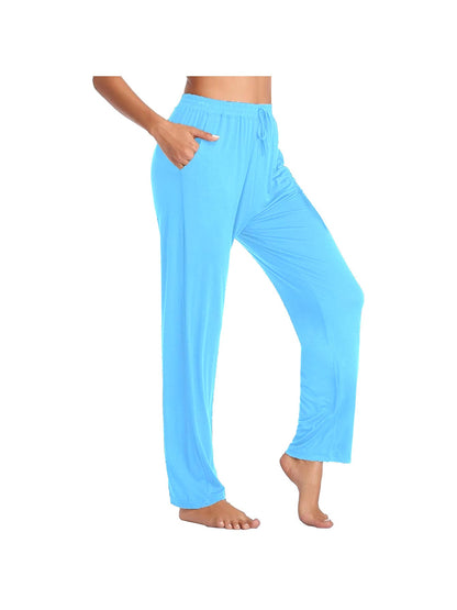 Women's Casual Pants - Drawstring Waist Relaxed fit
