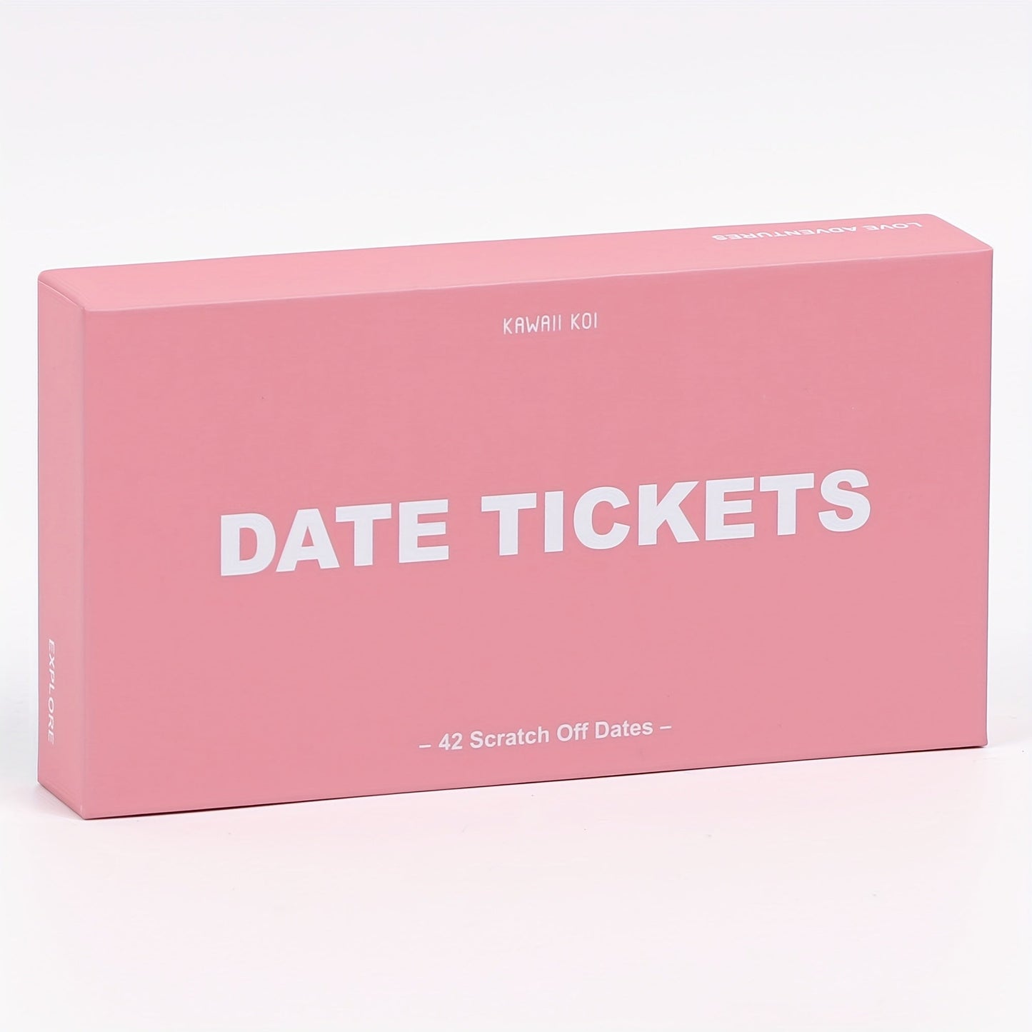 Date Night Scratch Off Cards for Couples 42pcs – Romantic Ideas Anytime Day & Night, 3 Color Tickets, Fun Couple Activity Game, Gift for Anniversary Birthday Valentine's Day Wedding