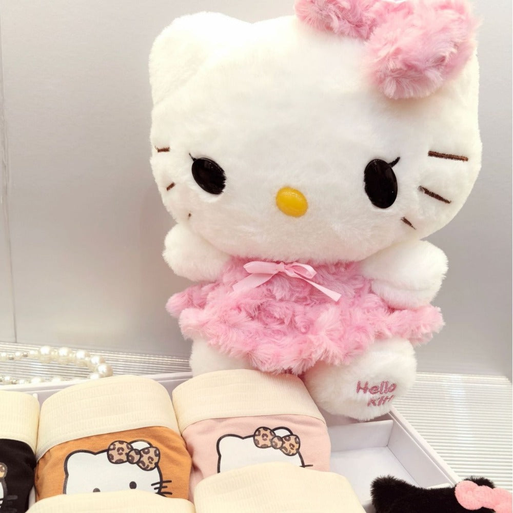 Hello Kitty My Melody Rose Plush Doll 14 Inch Kawaii Sanrio Stuffed Animal Large Soft Toy Birthday Christmas Gift for Girls Teens Collectors