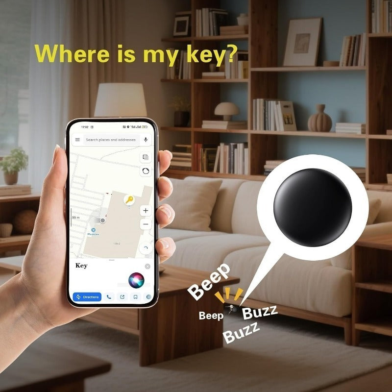 Mini GPS Tracker - No Monthly Fee Real-Time Locator, IOS Compatible, Easy to Install for Trucks, SUVs & Vehicles, Battery-Free Operation, Durable Construction, GPS Tracker for, Tracker Device for Vehicles, GPS Tracker, Tra