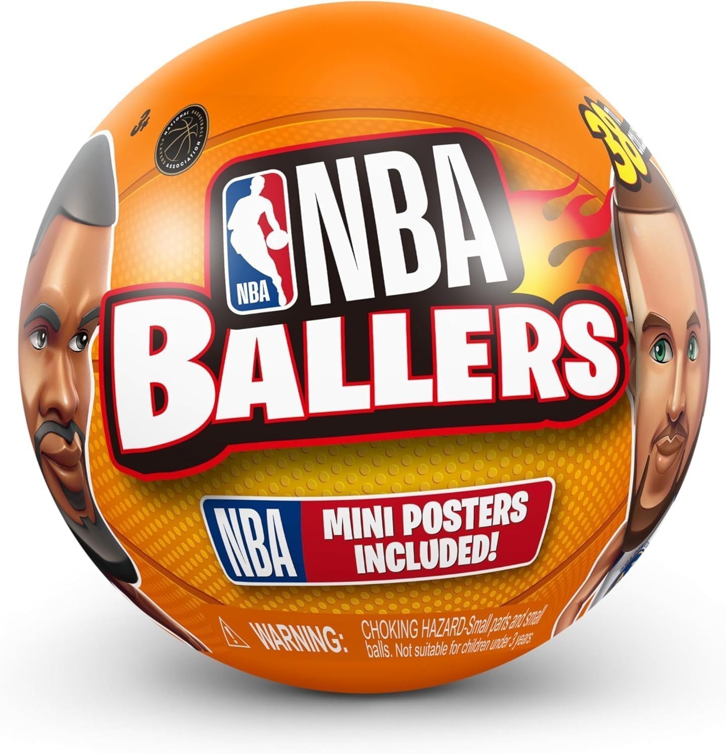 NBA Ballers Mystery Capsule Figurine Series 1 by ZURU – Surprise Unboxing Mini NBA Player Collectible Toy for Boys, Sports Fans & Collectors, Random Basketball Figure Blind Box Gift