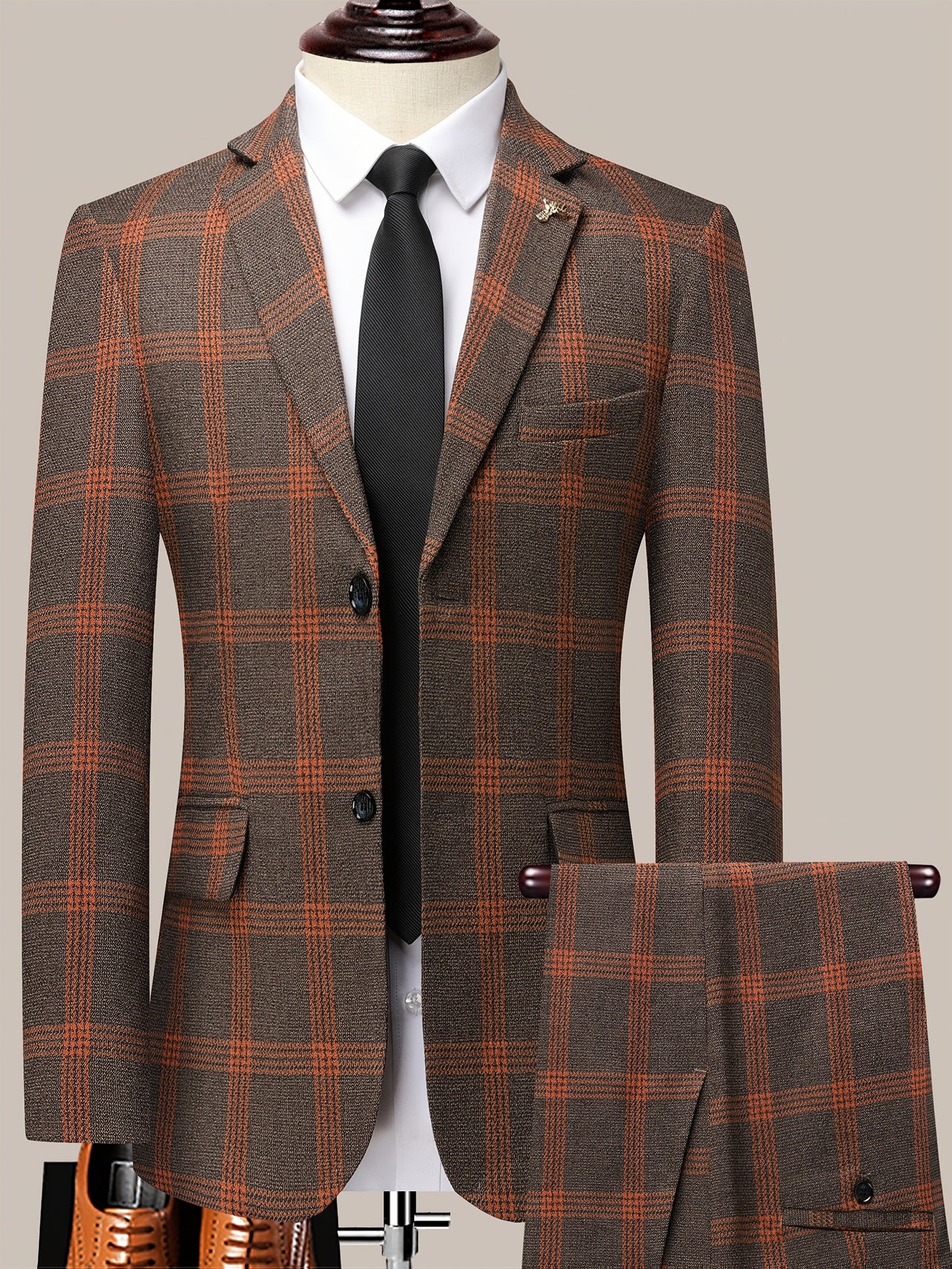 Men's Suit Set - Tailored Formal Style 643941