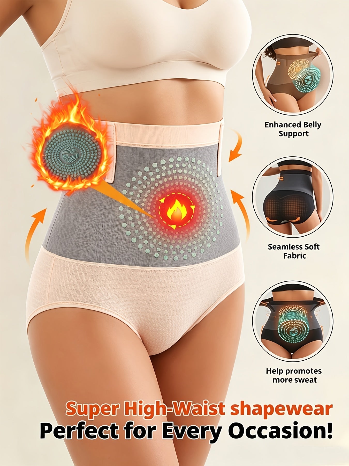 Women’s Shapewear Briefs - Tummy Control Support - Style 4789