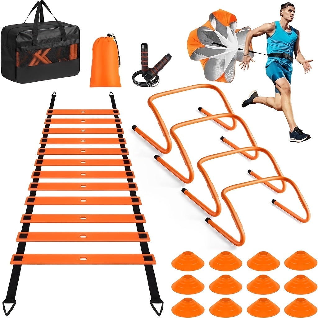 Agility Ladder Training Set – Speed & Footwork Drills with Carry Bag