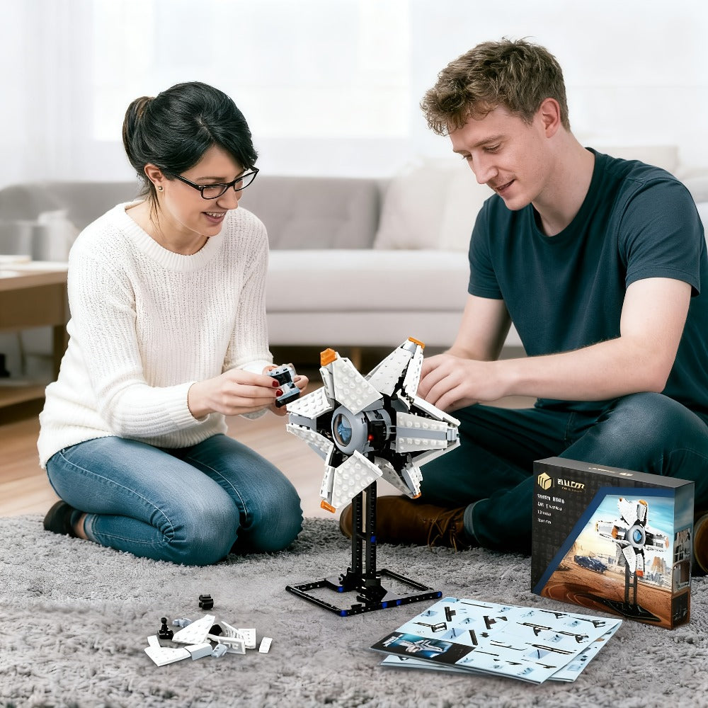 Game-Inspired Shell Building Block Model Set 378pcs LA0137 – Collectible Brick Kit with Display Stand, Adjustable ABS Plastic, Lightfall Compatible, Birthday Christmas Gift for Teens Adults Gamers