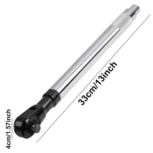 1/2" Offset Extension Wrench for Impact Drills, Ratchet Extended Wrench, Electric Extended Wrench, 3-In-1 Impact Wrench Extender, Suitable for Confined Spaces