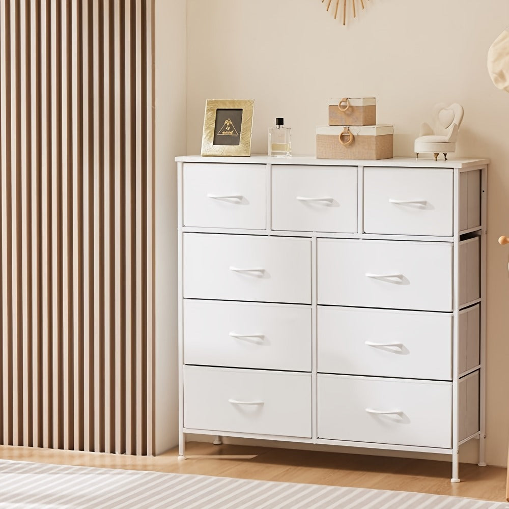 9-Drawer Tall Dresser with Multiple Color Options for Bedroom detail image - detail view 14