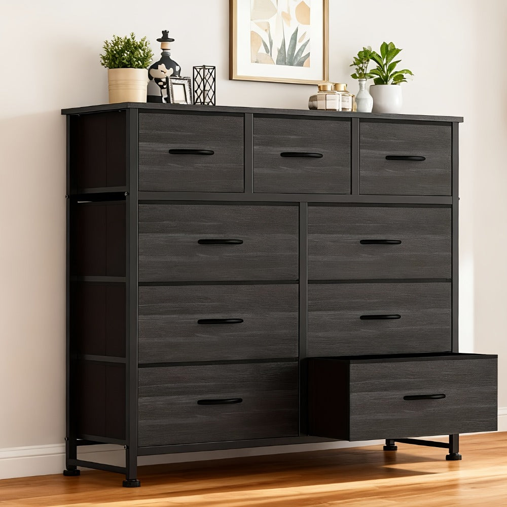 9-Drawer Tall Dresser with Multiple Color Options for Bedroom detail image - detail view 18