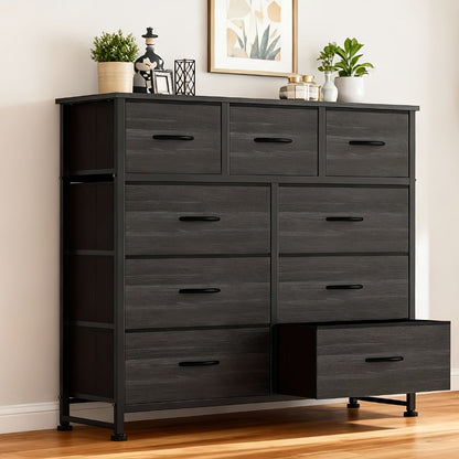 9-Drawer Tall Dresser with Multiple Color Options for Bedroom detail image - detail view 18
