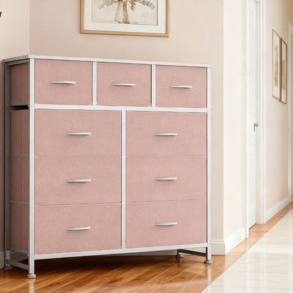 9-Drawer Tall Dresser with Multiple Color Options for Bedroom detail image - detail view 20