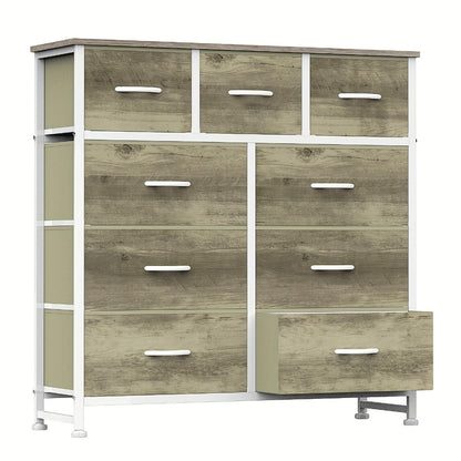 9-Drawer Tall Dresser with Multiple Color Options for Bedroom detail image - detail view 5