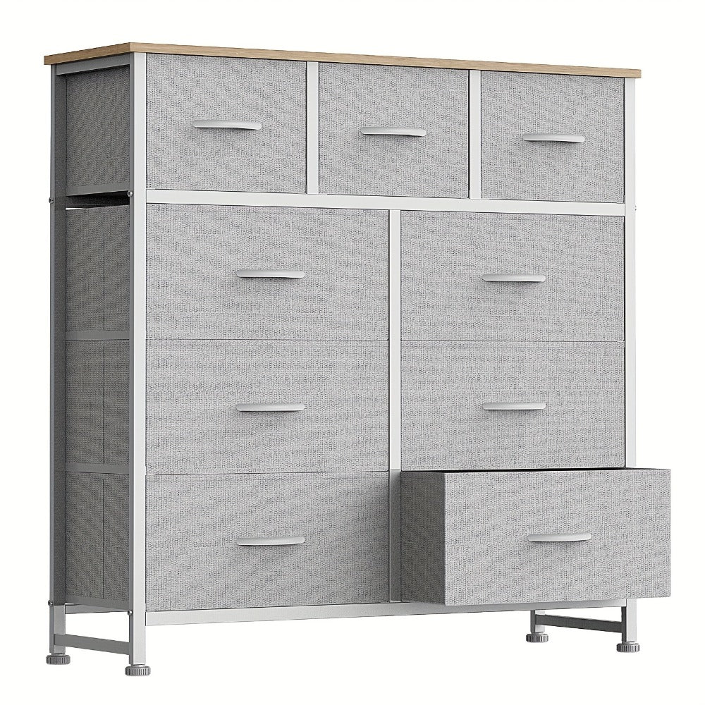 9-Drawer Tall Dresser with Multiple Color Options for Bedroom detail image - detail view 9
