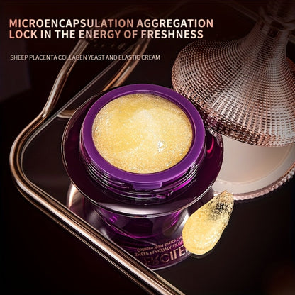 Collagen Face Cream 50g with Sheep Placenta, Hyaluronic Acid & Niacinamide — Deep Hydrating Anti-Aging Moisturizer with Plant Squalane for Firm, Plump & Bright Skin | All Skin Types