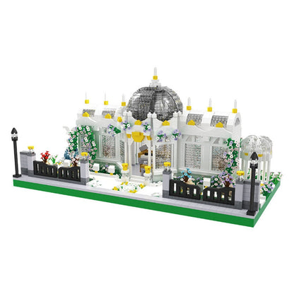 Garden Plaza Micro-Landscape Building Block Set 6700pcs for Adults 14+ – Advanced Architecture Model Construction Kit Collector Display Piece Home Decor Birthday Christmas Halloween Gift Box or No Box