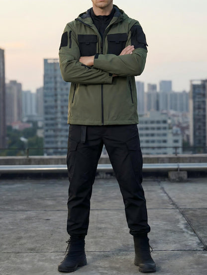 Men's Windproof Zip-Up Coat Everyday 997