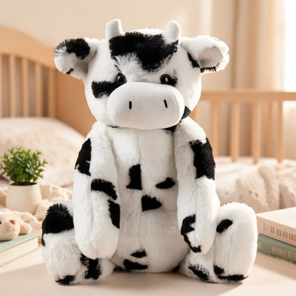 Cow Stuffed Animal Plush 16 Inch – Soft Tubbie Wubbie Farm Animal Toy for Babies & Toddlers, Black White Cuddly Cow Doll, Birthday Christmas Easter Gift for Boys Girls Kids