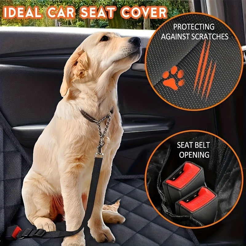 Water-Resistant Oxford Fabric Pet Mat for - Stain-Resistant Dog Mat Designed for a for Clean And Cozy Travel Experience