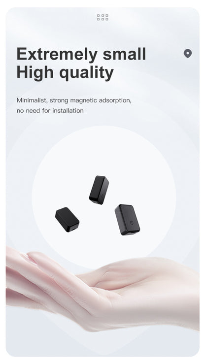 Mini GPS Tracker GF-08 Magnetic Real-Time Car Tracking Device – Global Coverage, No Subscription Fee, Stainless Steel Portable Hidden Vehicle Locator, 2/3/4/5/6 Pack