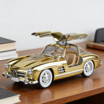 1:24 Scale Die-Cast Sports Car Model Collectible - Zinc Alloy Static Ornament with Realistic Details, Home Desktop Decoration, Gift for Car Lovers Men Adults