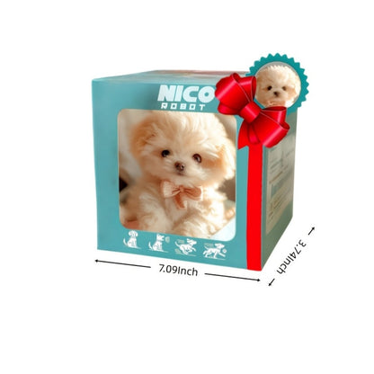 Walking Dog Toy for Kids Soft Furry Interactive Puppy That Walks and Barks with Ribbon Electronic Pet Toy for Boys Girls Toddlers Birthday Christmas Gift Animal Lovers