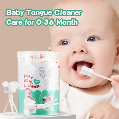 Baby Oral Care - 48-pcs Tongue Cleaner Toothbrush