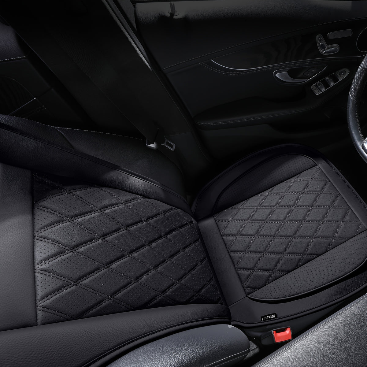 Front Seat Covers for Cars, Universal Fit Bucket Seat Protector Set, Full Surround High-Back Design, Anti-Slip Backing, Easy to Install, Fits Most Cars, SUVs & Trucks