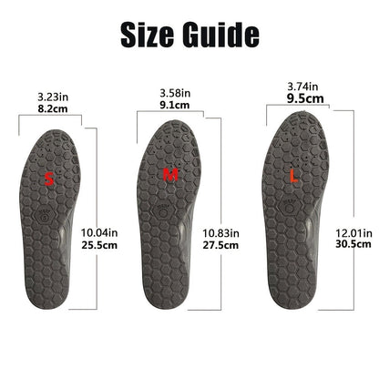 PU Massage Insoles Acupoint Arch Support – Breathable Sports Sole Buffer, Foot Reflex Comfort Insole for Men & Women, 3 Sizes