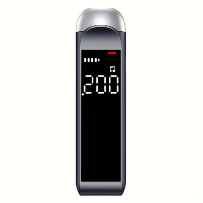 Rechargeable Breathalyzer Alcohol Tester – Professional Digital Breath Alcohol Detector, Portable Personal Breathalyzer with LCD Display, Available in Green, Black & Pink