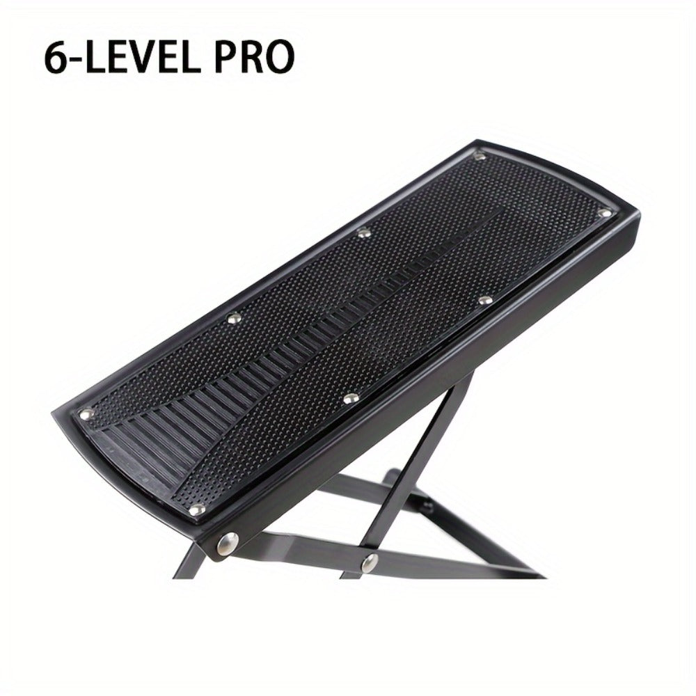 Adjustable Pedicure Footrest Stand 4-6 Level Non-Slip Portable Foot Rest for Nail Care – Professional Manicure Pedicure Tool for Salon & Home Use, Thickened Widened Pro Version Available