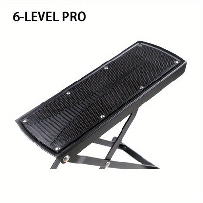 Adjustable Pedicure Footrest Stand 4-6 Level Non-Slip Portable Foot Rest for Nail Care – Professional Manicure Pedicure Tool for Salon & Home Use, Thickened Widened Pro Version Available