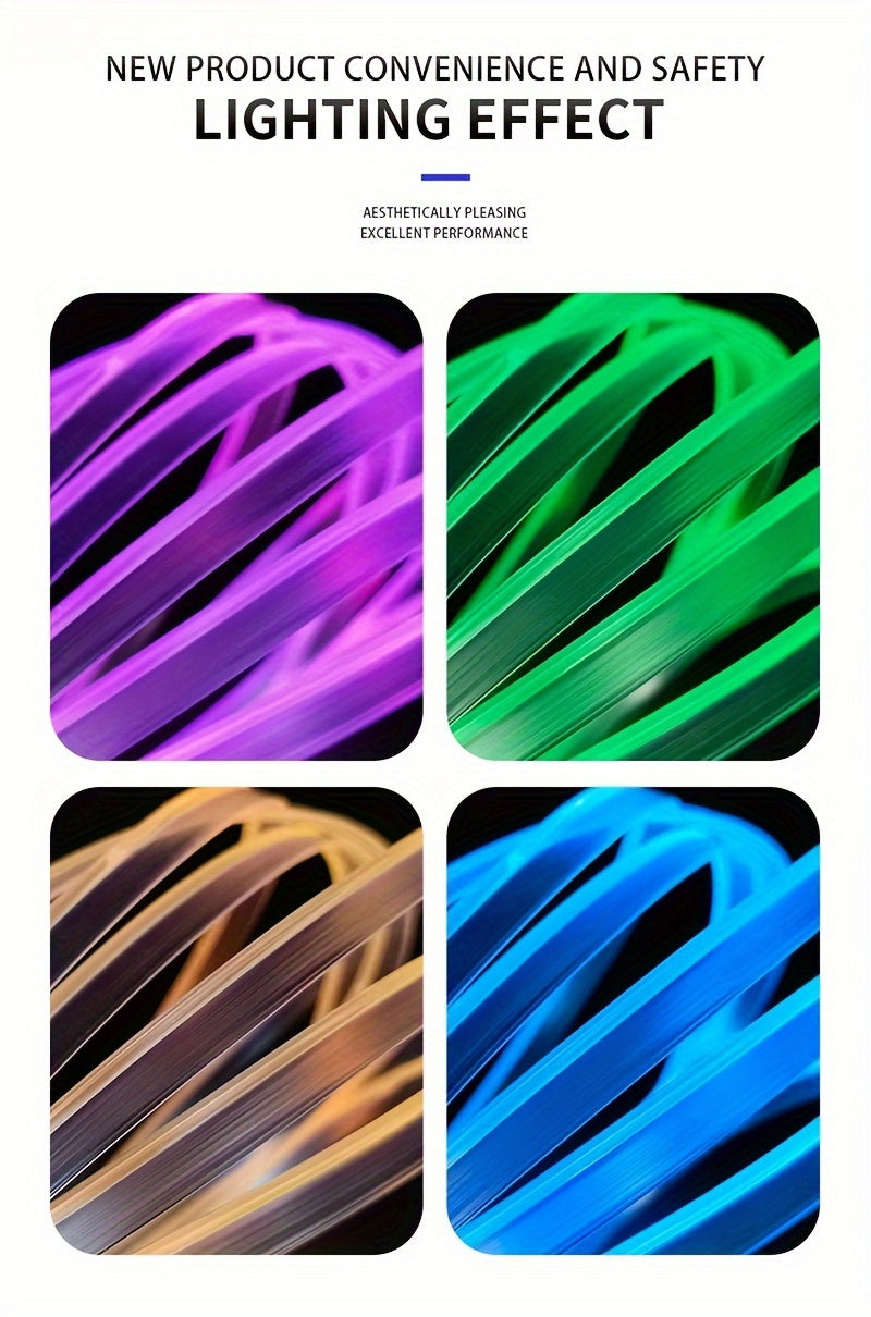 [APP Control LED Lights] RGB Car Accessories Neon Light With APP Control, 8-Color Changing (Dashboard + Roof Console), LED Car Lights, APP Application And USB Button With Voice Control RGB LED Automotive Ambient Lighting